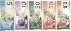 Billets canadiens